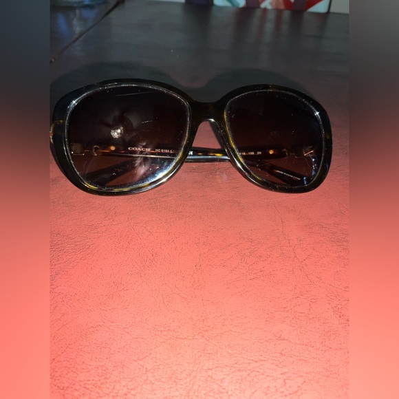 Coach Tortoise Sunglasses GUC with Coach Glasses Case and Coach Dust bag- bundle - Picture 14 of 17
